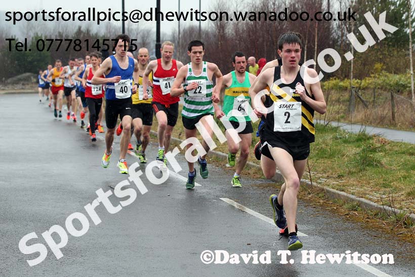 Mens relay, Elswick Harriers Relays, Newburn, Newcastle. Photo: David T. Hewitson/Sports for All Pics